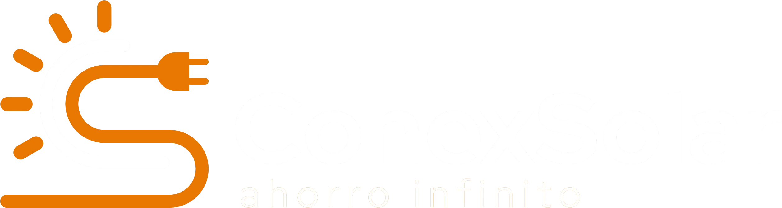 LOGO ConexSolar blanco